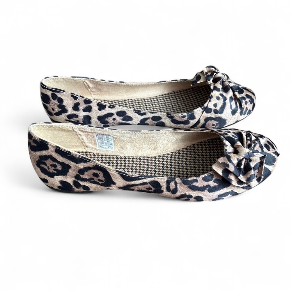 Rocket Dog Black and Cream Houndstooth Loafers